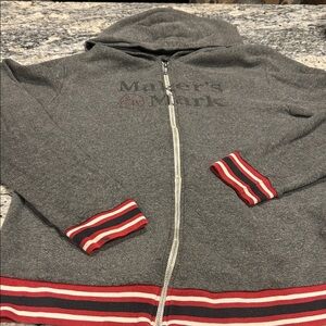 Makers Mark zip up hoodie
